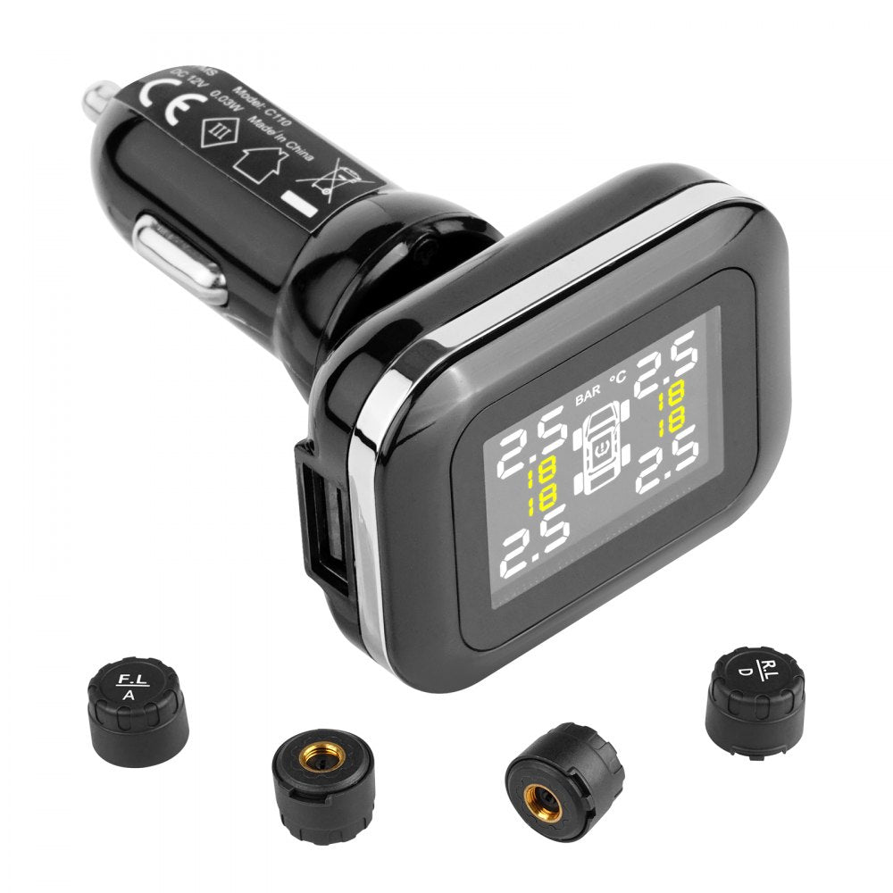 RV Tire Pressure Monitoring System Real Time Trailer